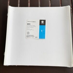 Creative Memories NEW 12x12 White Scrapbook Refill Pages with Page Protectors